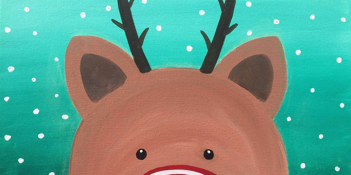 Little Rudolph - Paint and Sip by Classpop!\u2122