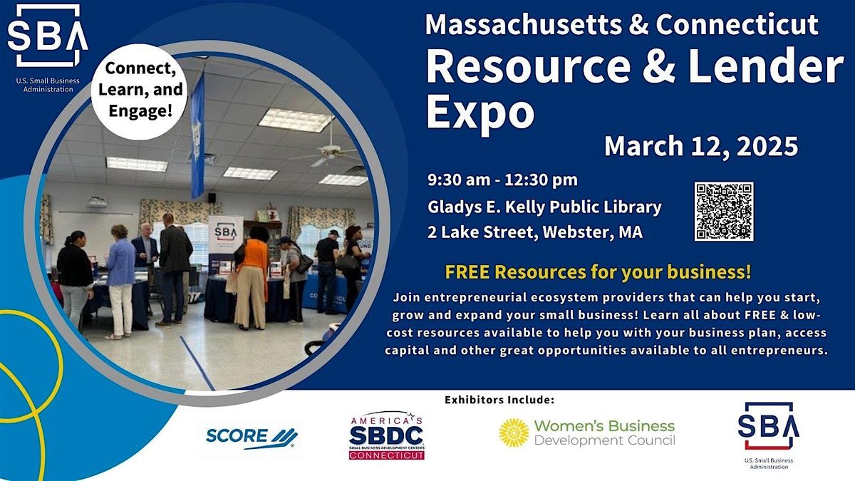 Massachusetts and Connecticut Lender and Resource Expo