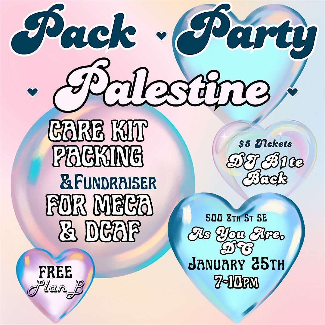 Pack, Party, Palestine!