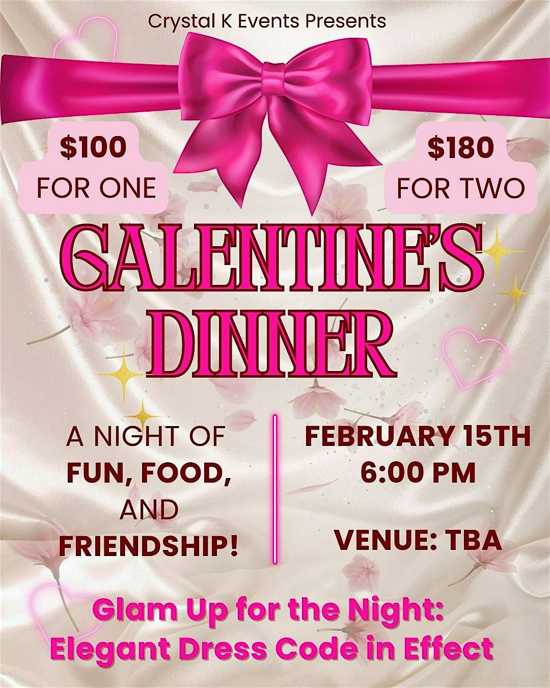 Galentine's Dinner: A Night of Food, Fun and Friendship