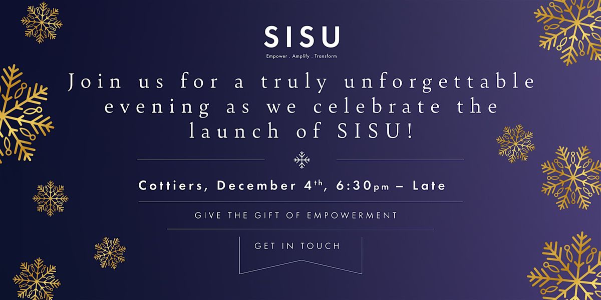 SISU Launch & Fundraiser