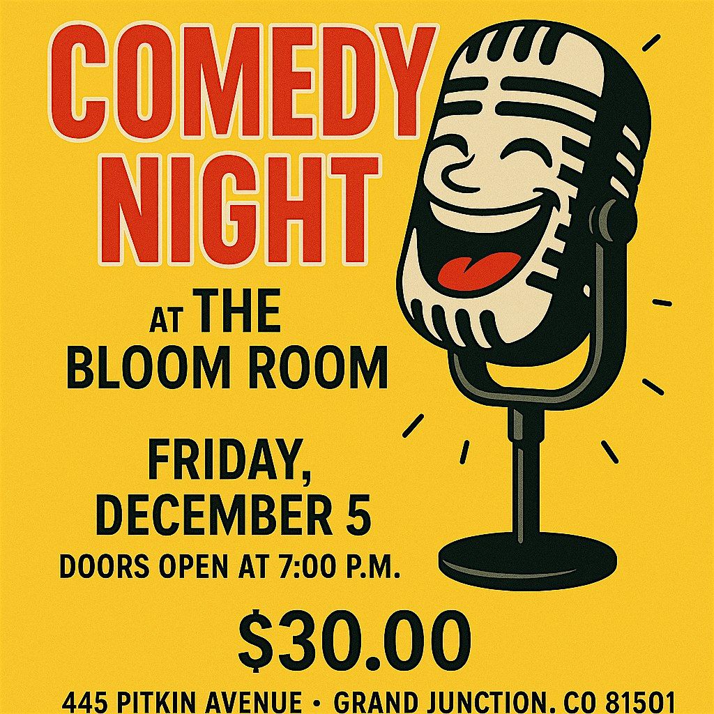 Comedy at The Bloom Room