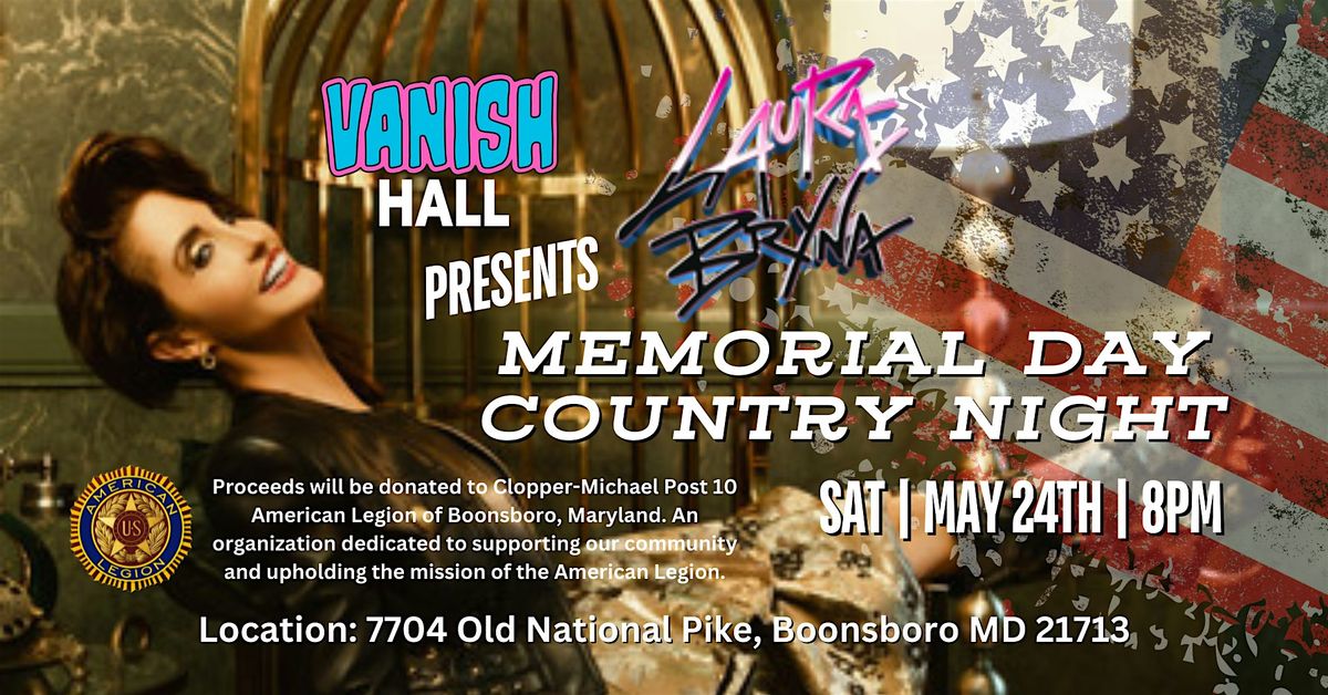 Vanish Hall Presents - Memorial Day Country Night