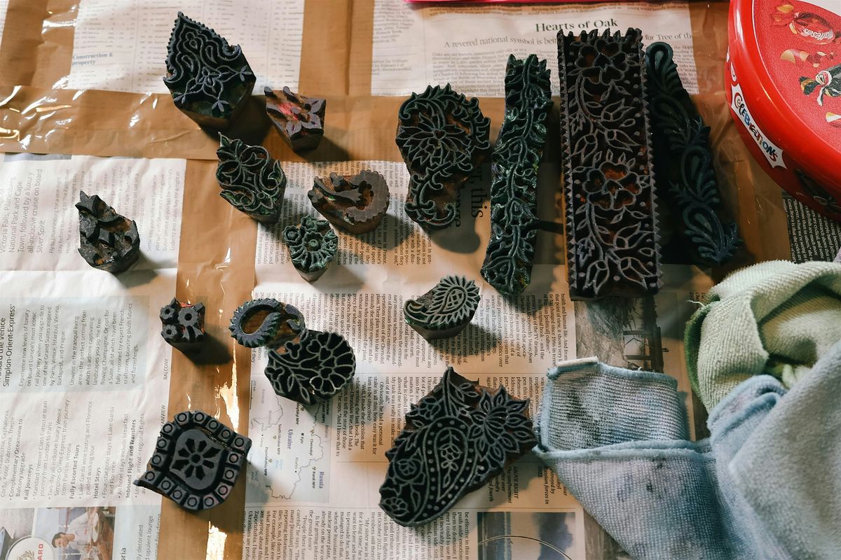 ASL Workshop: Block Printing BYOF (Intermediate)