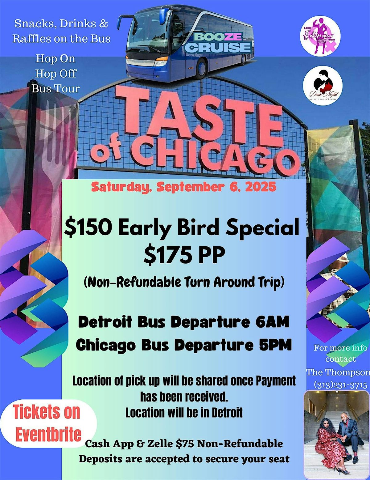 Chicago Taste Fest Booze Cruise!