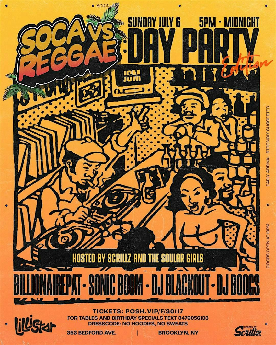 Soca Vs Reggae : All White Day Party