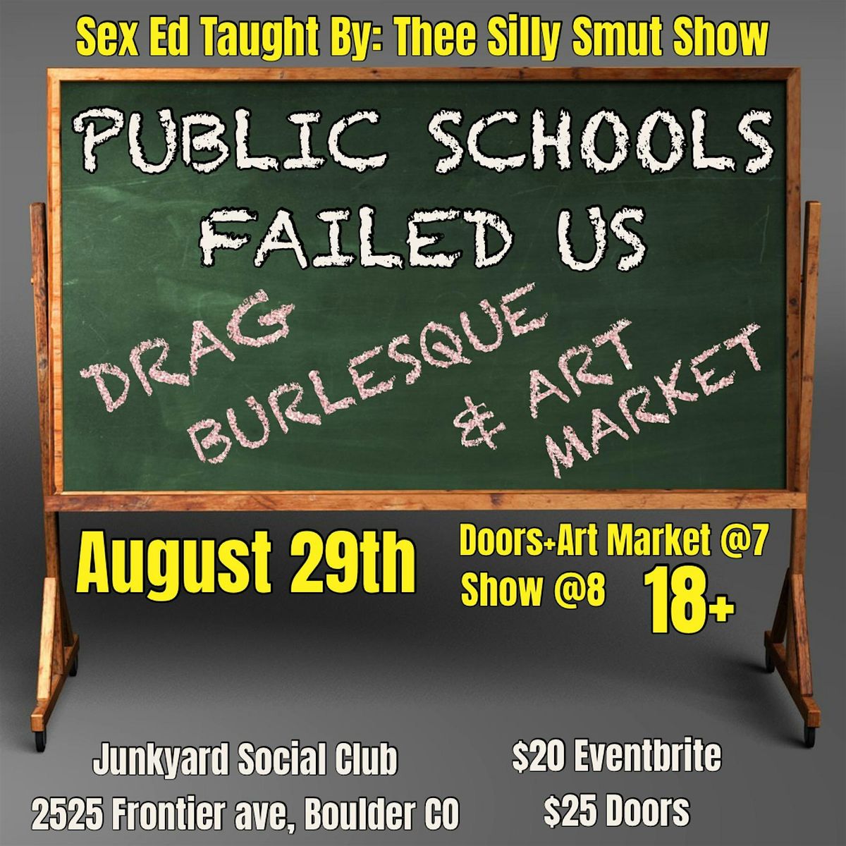 Public Schools Failed Us: Sex Ed Taught by Thee Silly Smut Show