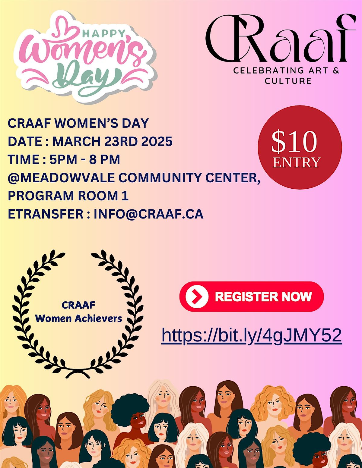 CRAAF Women's Day