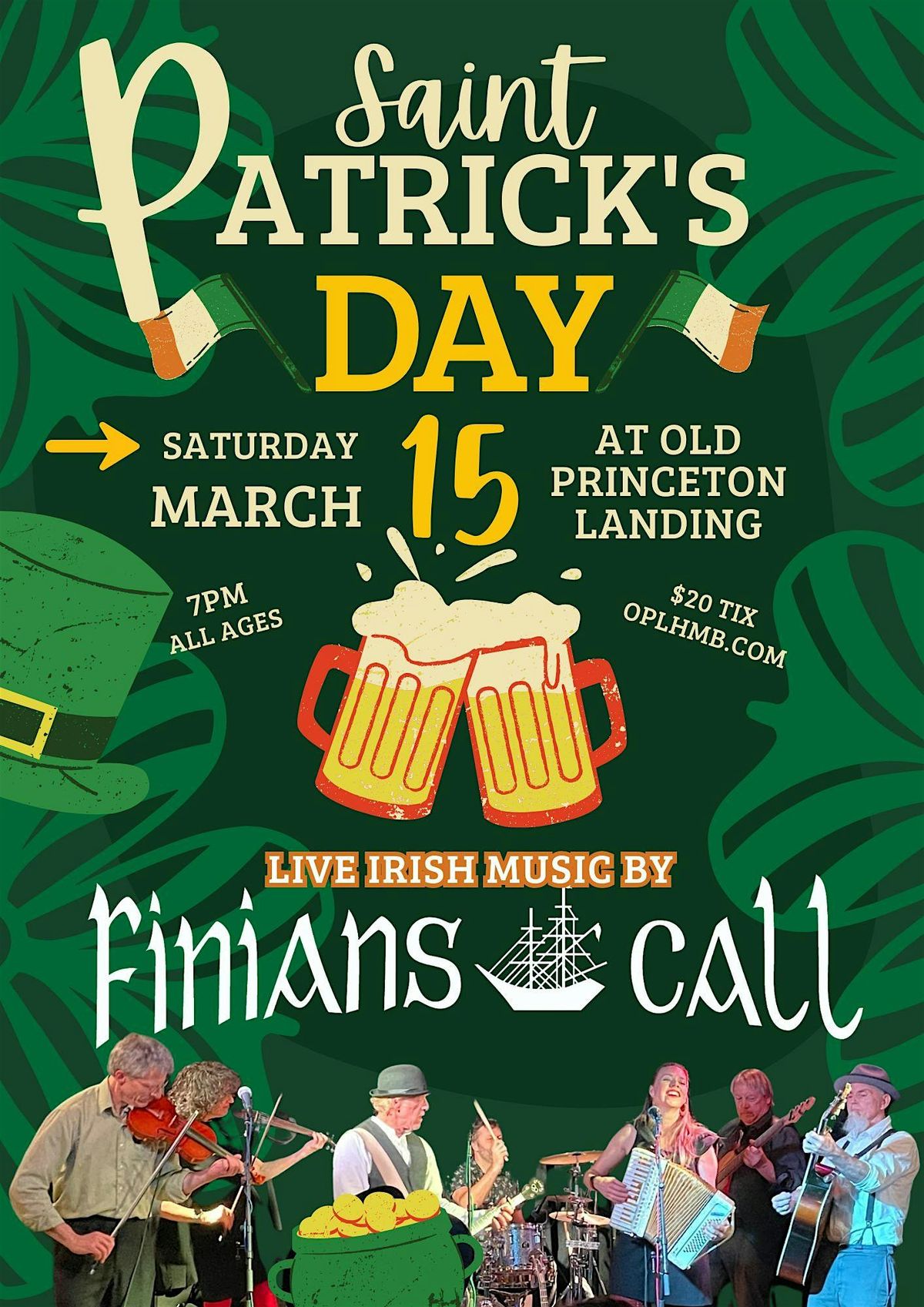 Saint Patrick's Day with Finians Call