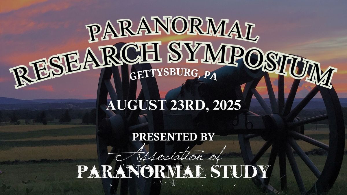 Paranormal Research Symposium 2025