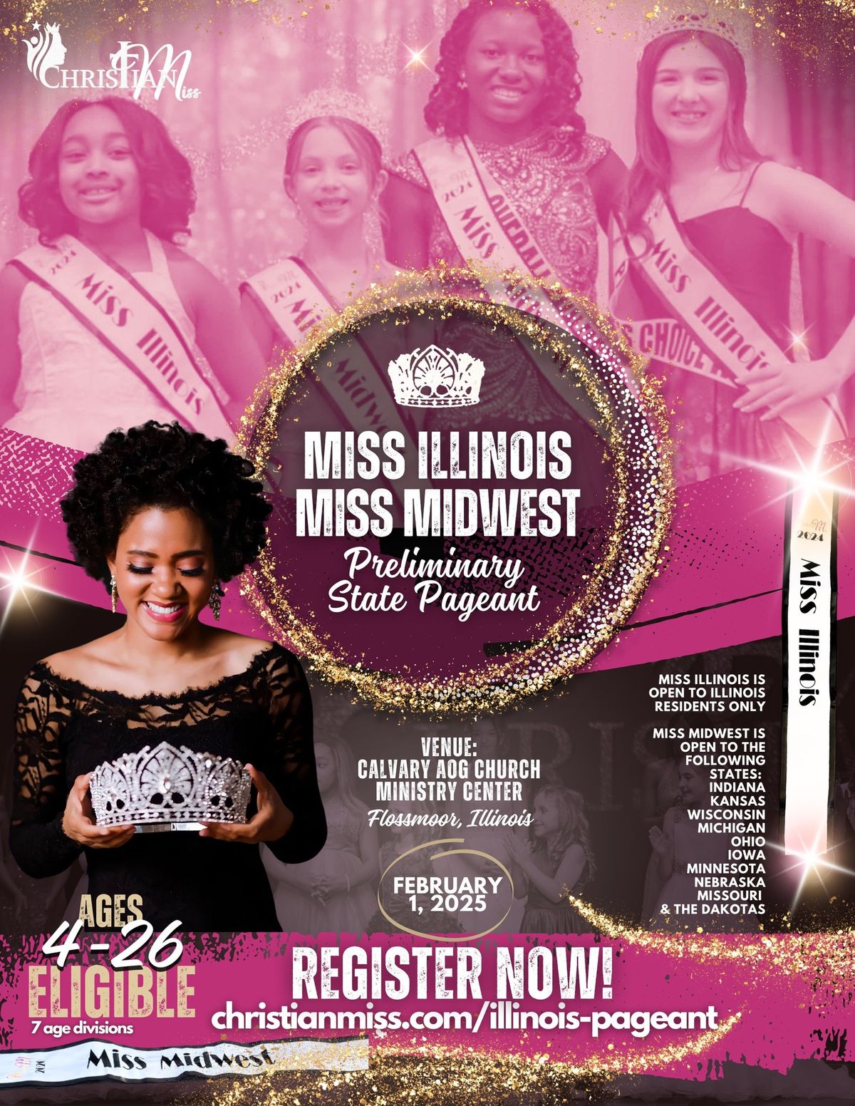 Christian Miss Illinois & Midwest State Pageant