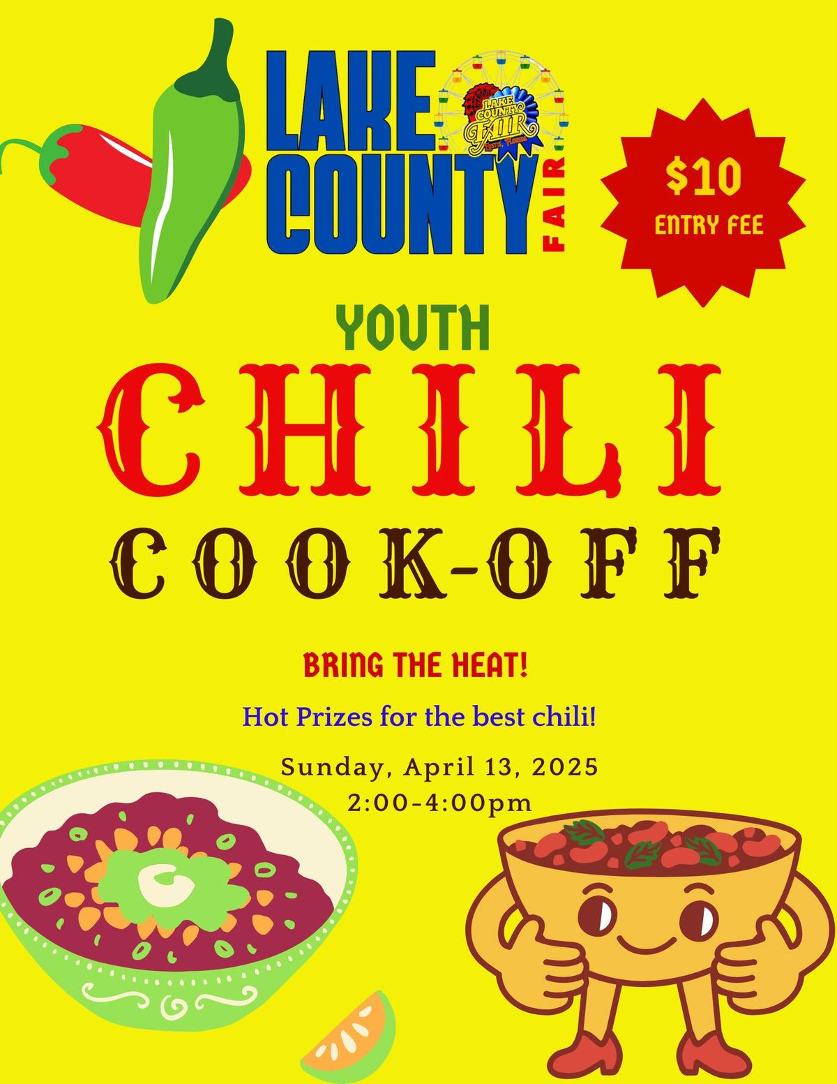 Lake County Fair 2nd Annual Youth Chili Cook-Off