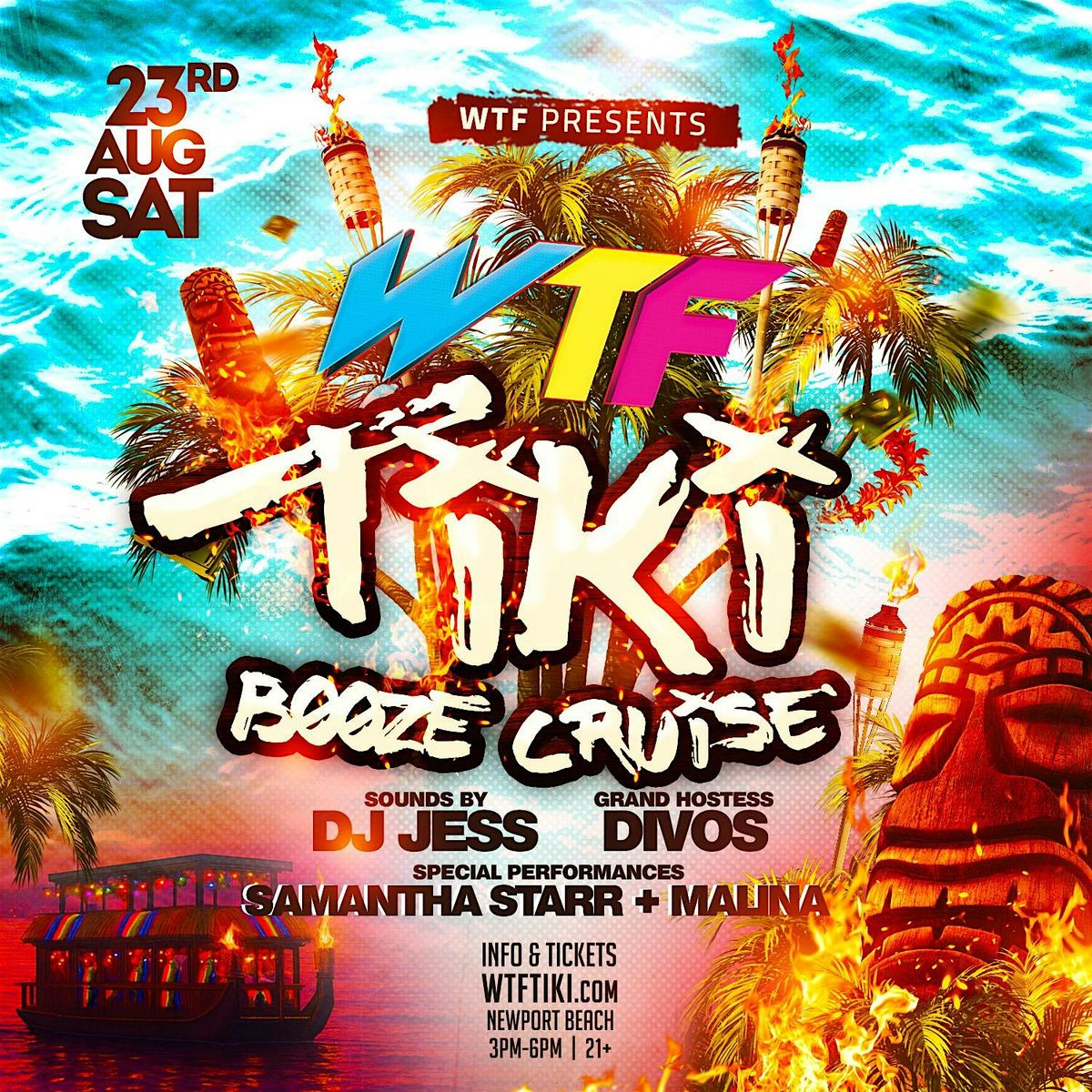 WTF Tiki Booze Cruise