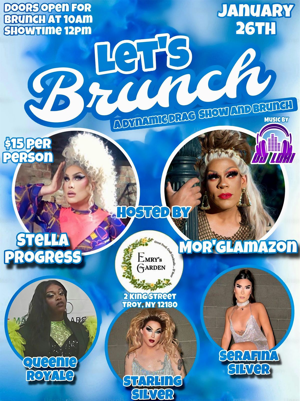 Let\u2019s Brunch: A Dynamic Drag Show and Brunch