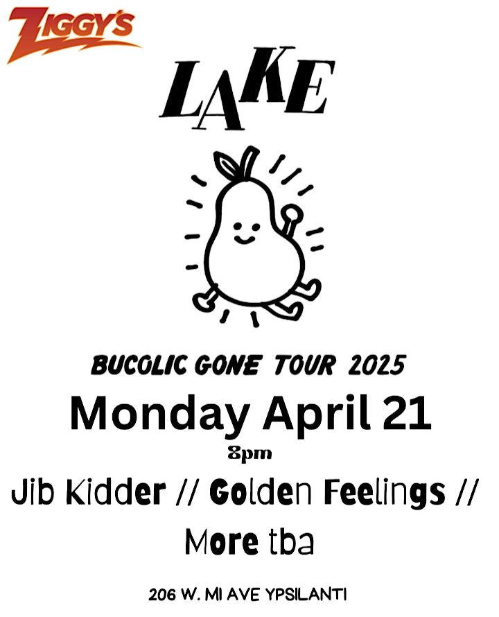 Lake (Olympia), Jib Kidder, DJ Golden Feelings, more TBA