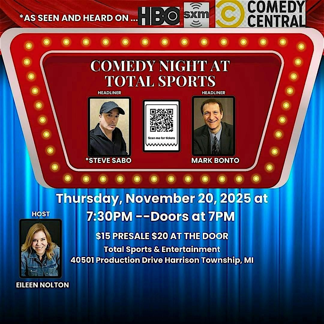 Comedy Night at Total Sports
