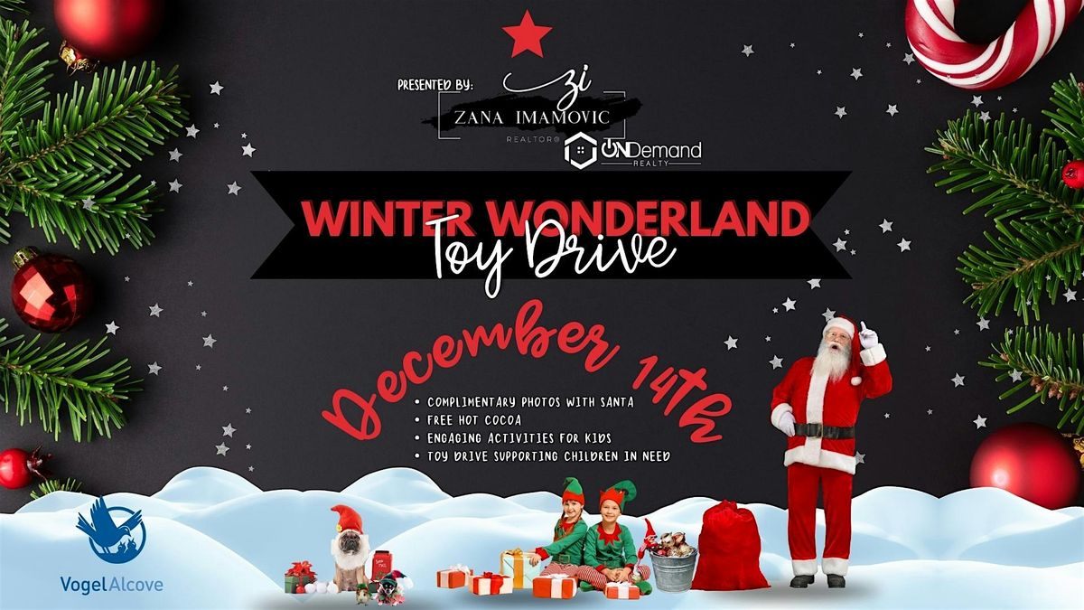 Winter Wonderland Toy Drive | Free Photos with Santa