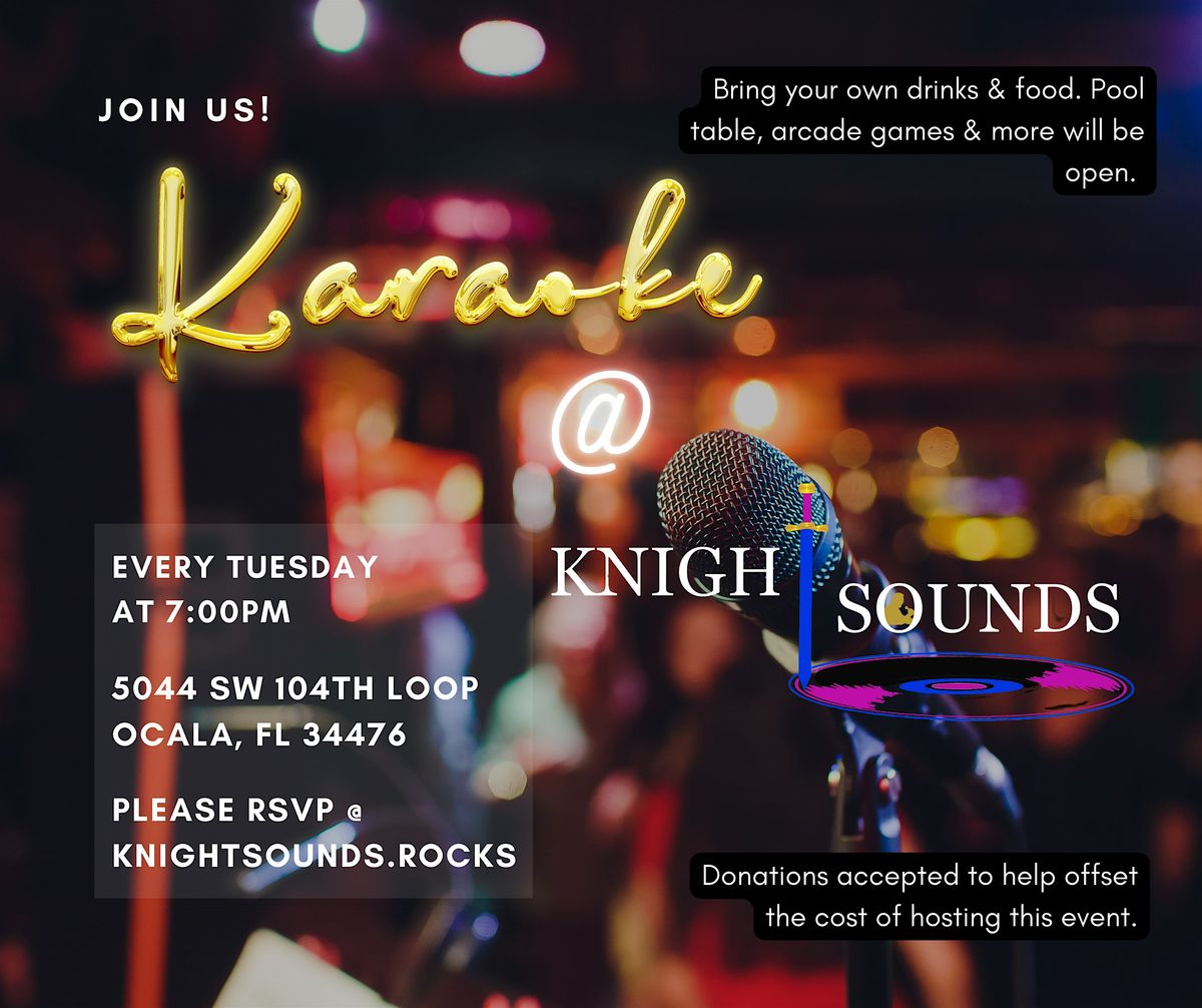 Karaoke @ KnightSounds