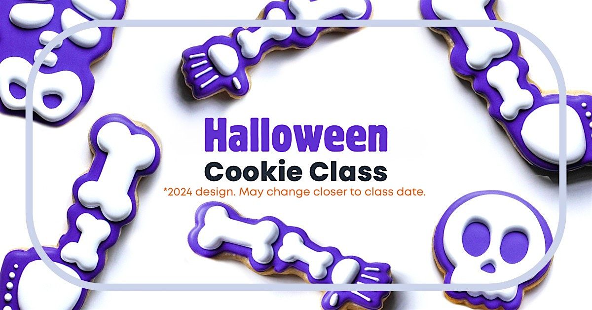 Halloween Sugar Cookie Decorating Class