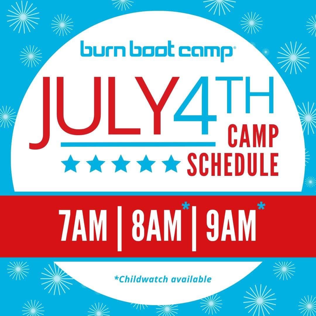Free July 4th Workout - July 4th (multiple camp times)