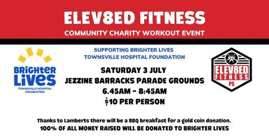 ELEV8TED FITNESS - community charity workout event
