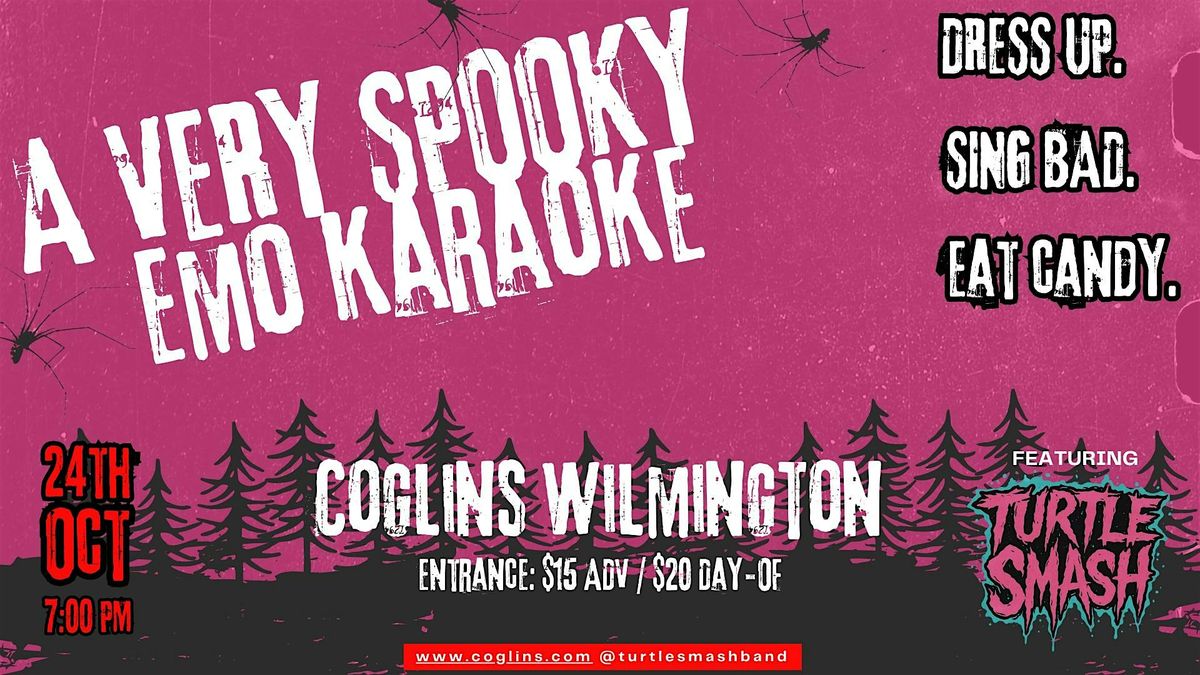 A Very Spooky Emo Karaoke: Live Band Emo Karaoke with Turtle Smash