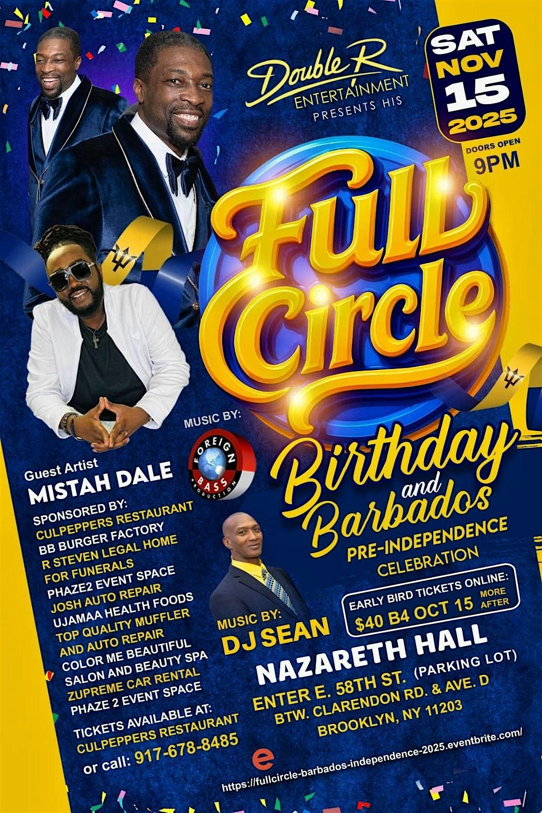FULL CIRCLE - Barbados Independence Show & Dance