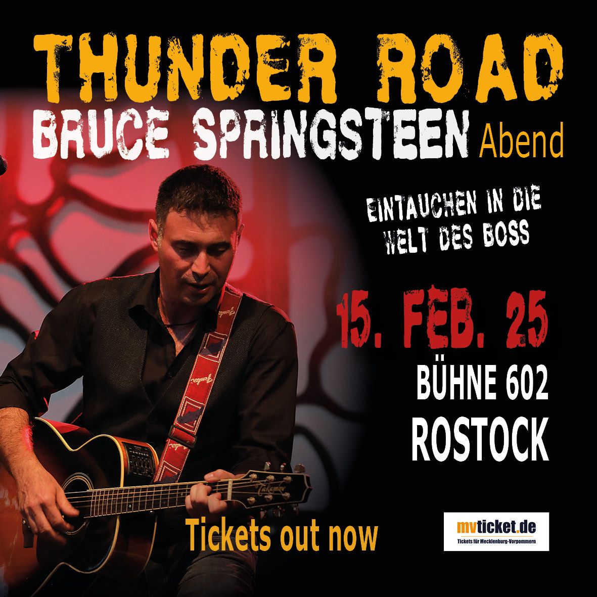 Ein Bruce-Springsteen-Abend - THUNDER ROAD 