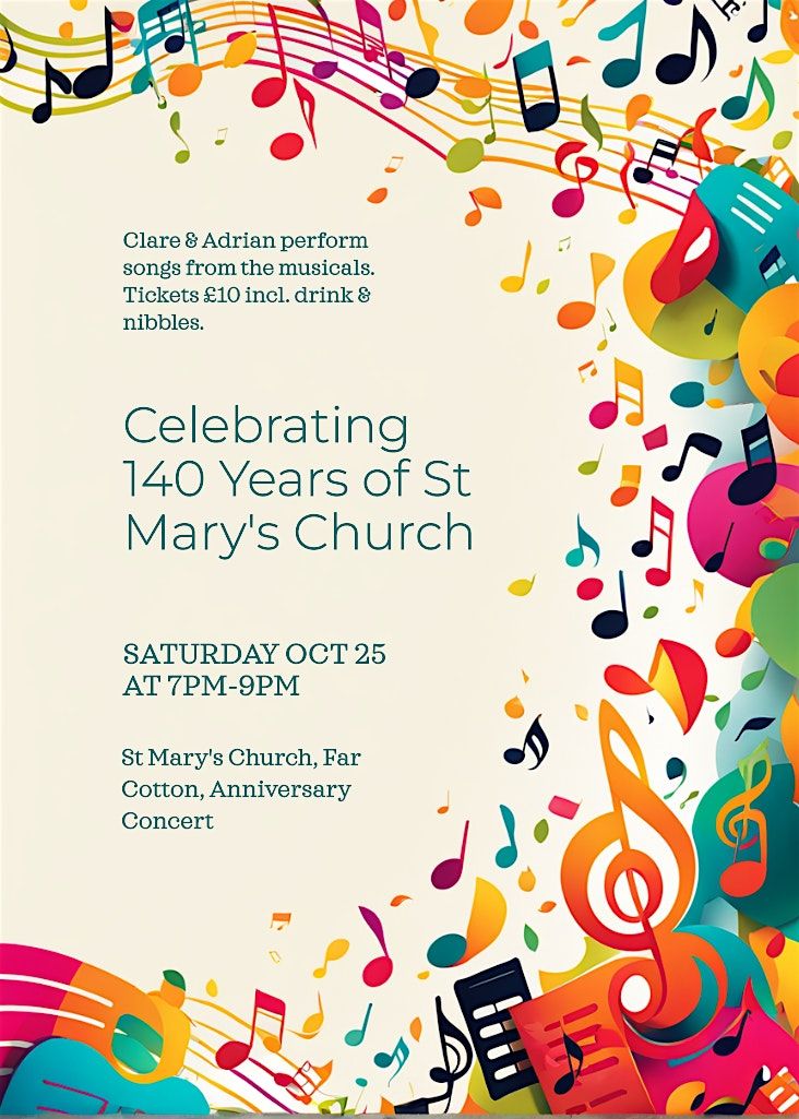 140 Anniversary Concert St Mary\u2019s Singing the Musicals