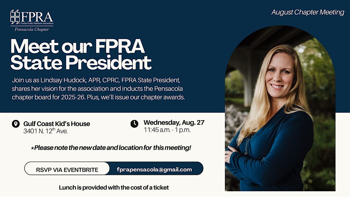 August Lunch & Learn: Lindsay Hudock, APR, CPRC