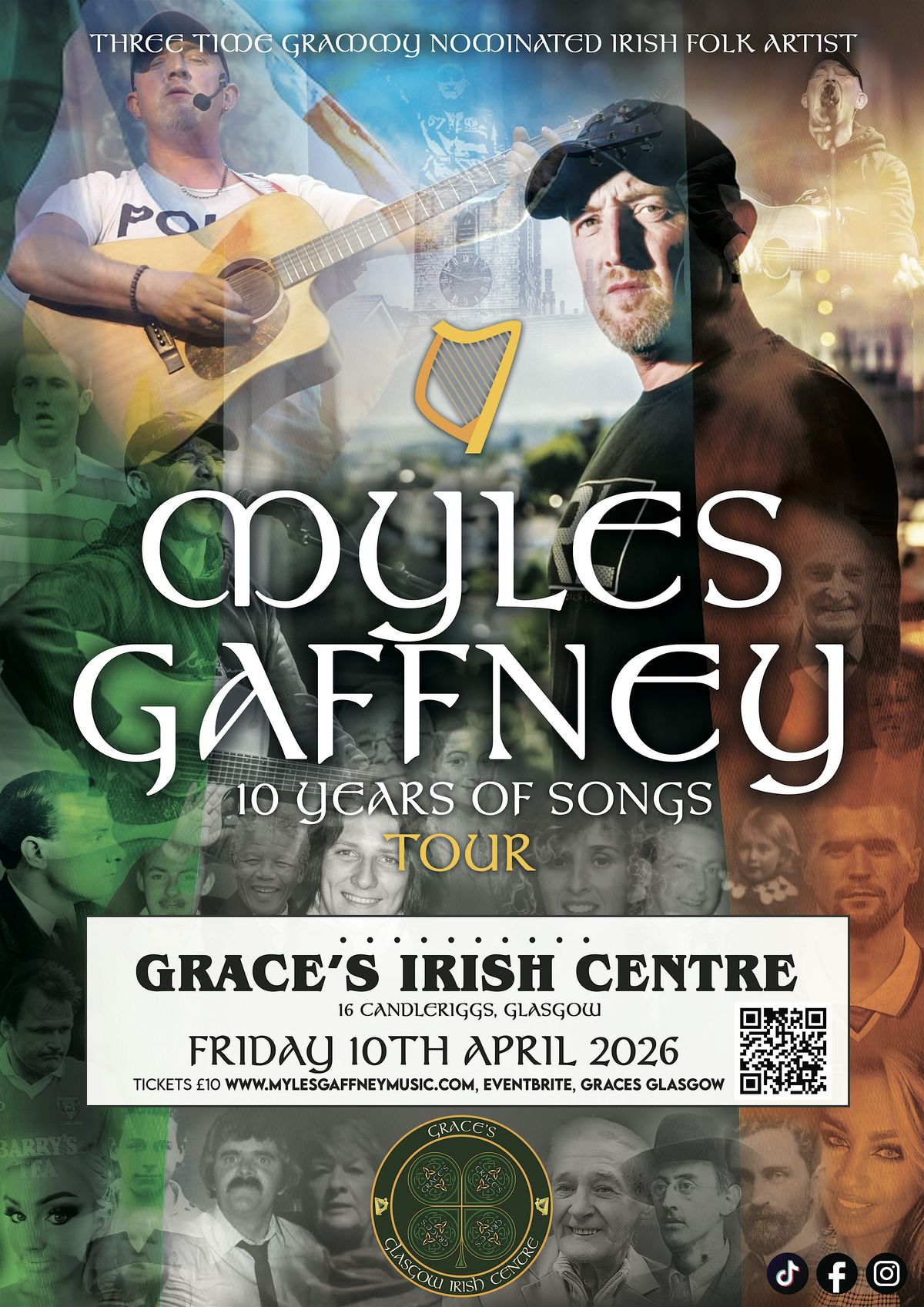 Myles Gaffney 10 Years of Songs