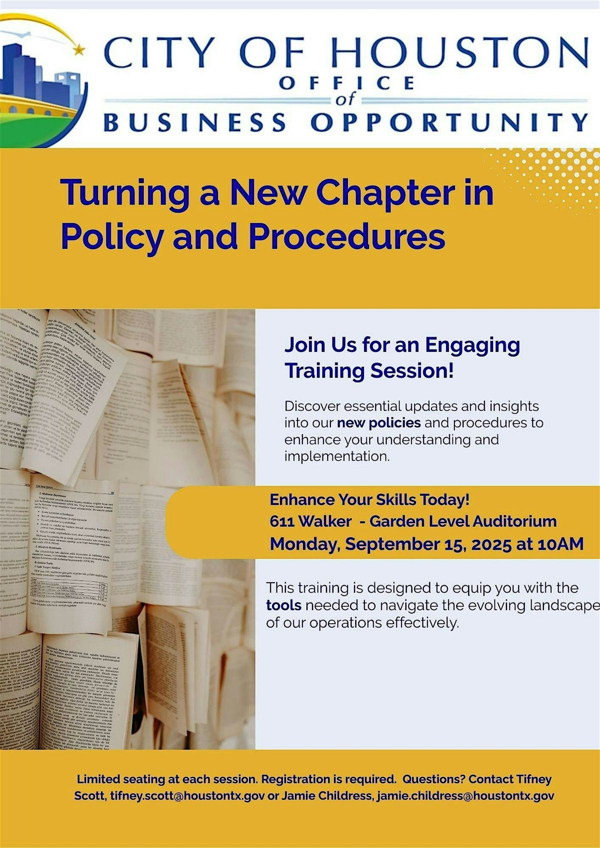 Turning a New Chapter in Policy & Procedures