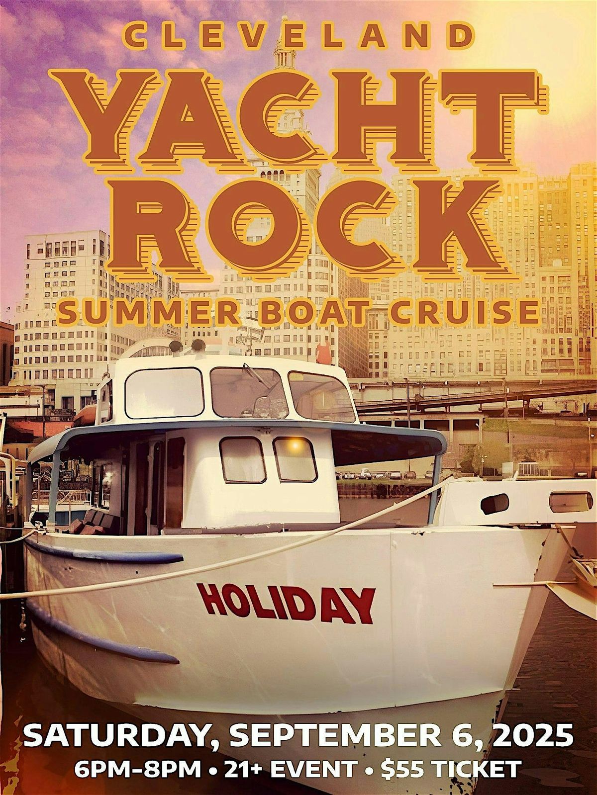 YACHT ROCK SUMMER BOAT CRUISE CLEVELAND