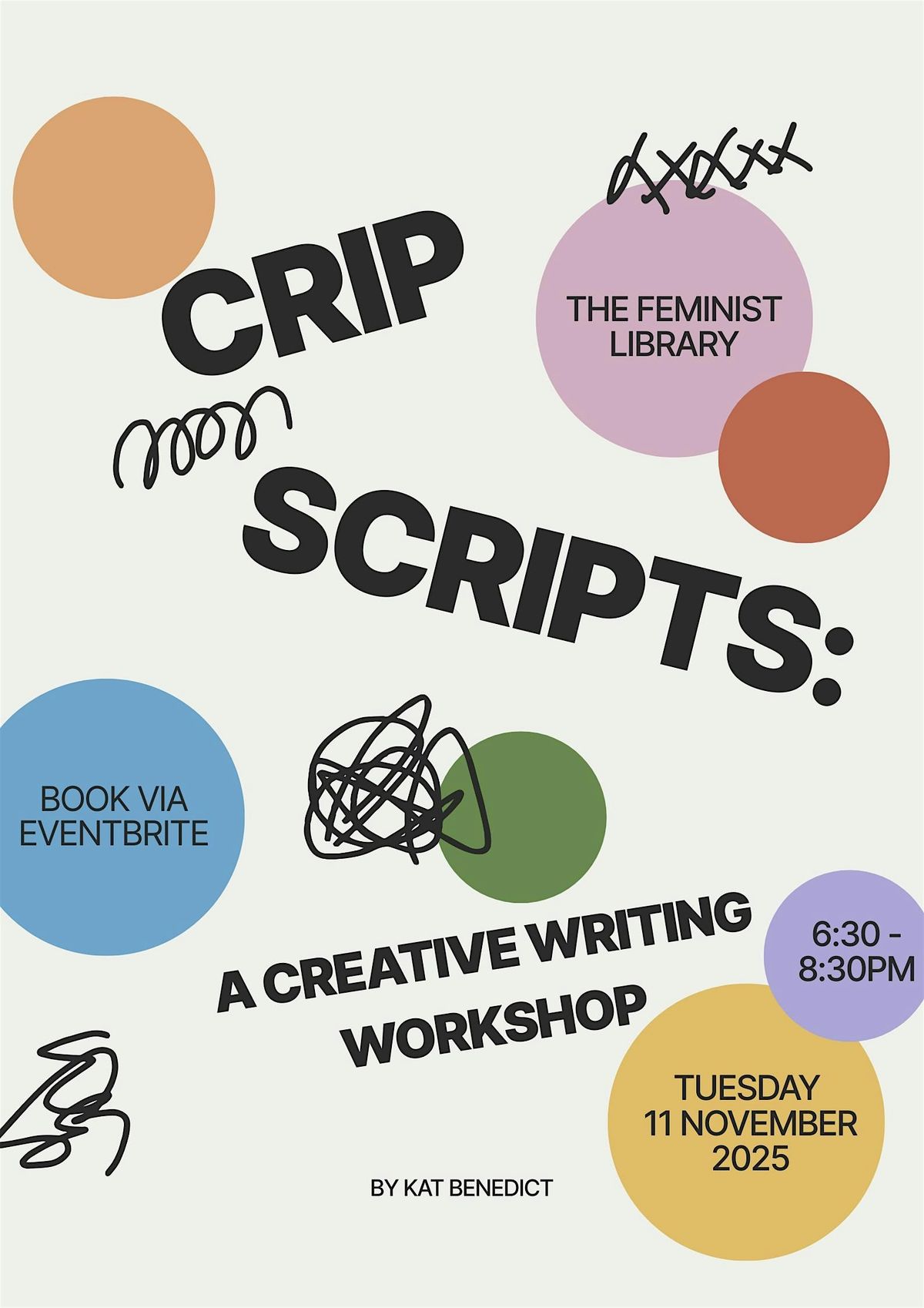 Crip Scripts: A Creative Writing Workshop