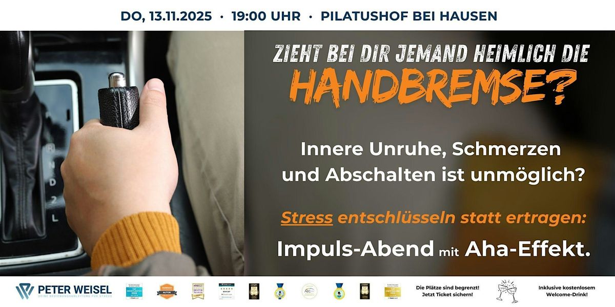 Zieht bei dir jemand heimlich die Handbremse?