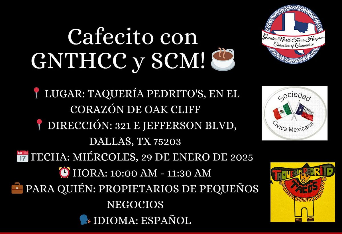 Cafecito en el Barrio con GNTHCC y SCM