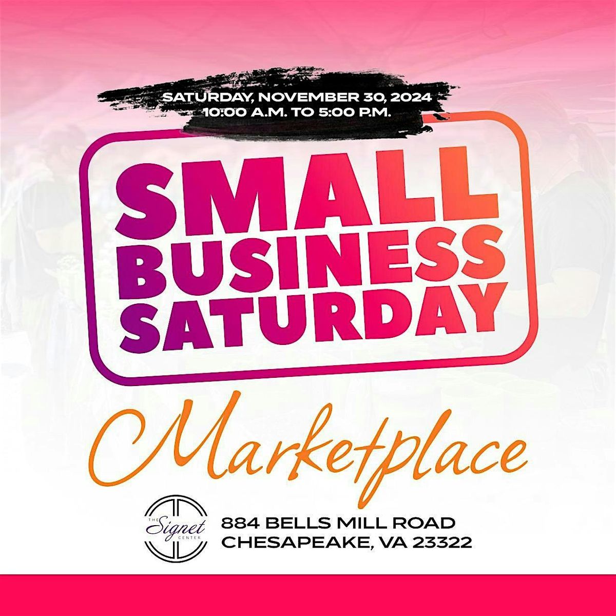 Small Business Saturday Marketplace