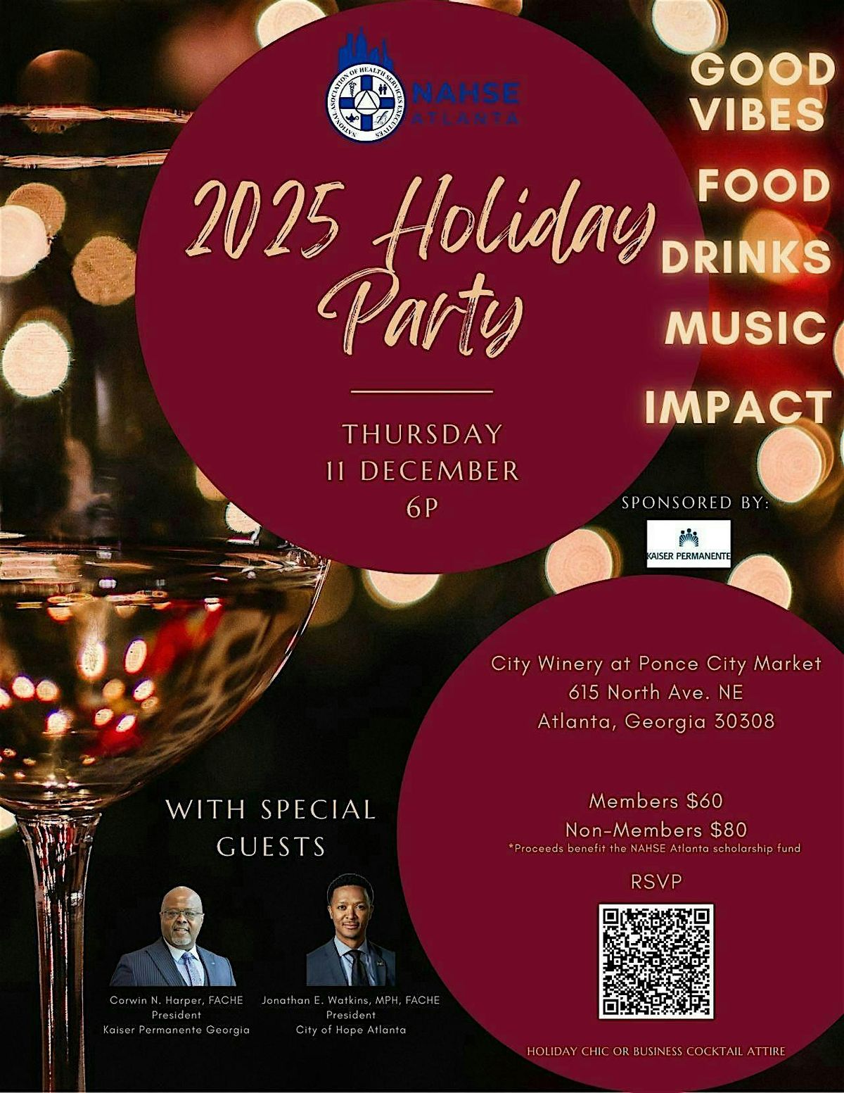 2025 NAHSE Atlanta Annual Holiday Party