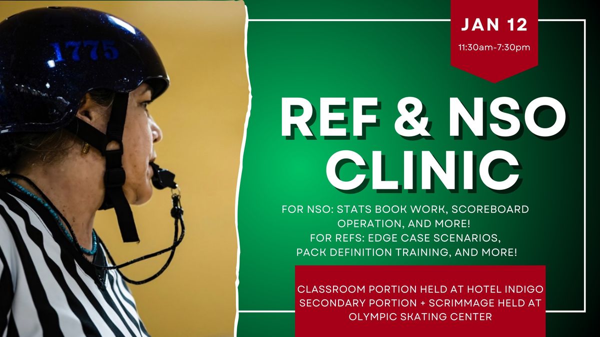 HARD Presents: January Ref & NSO Clinic