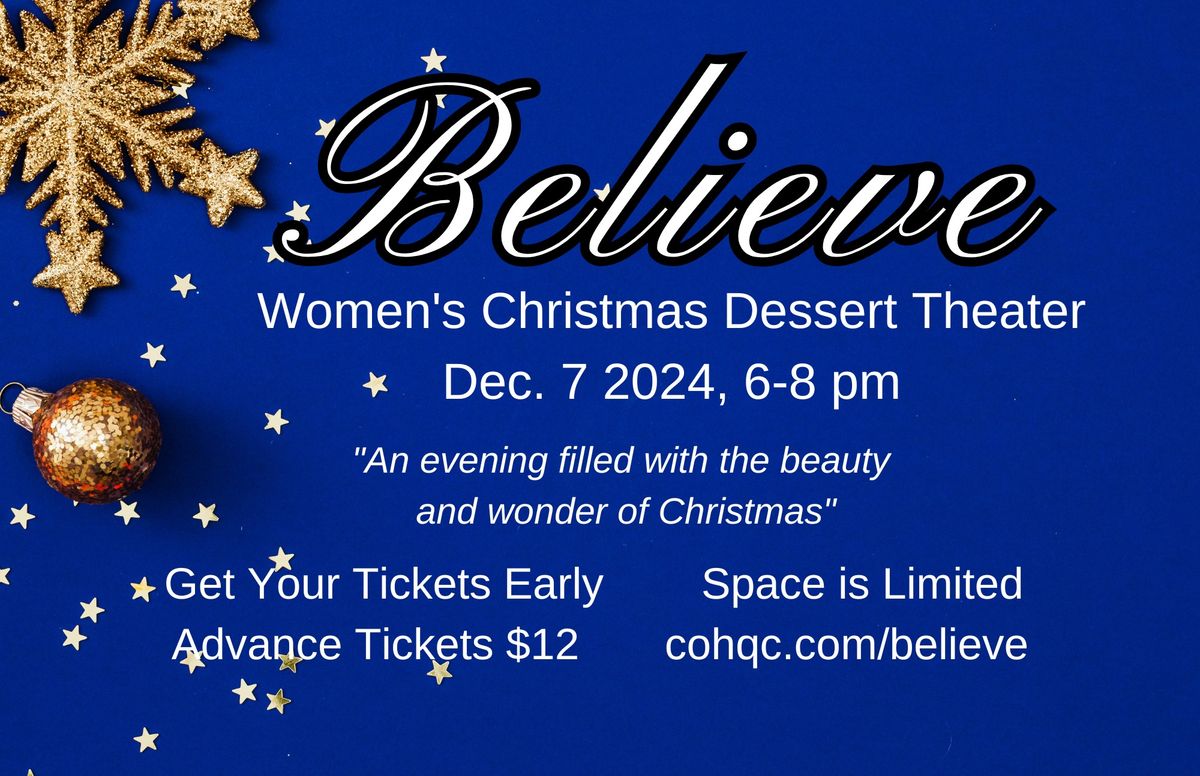 Believe Women's Christmas Event