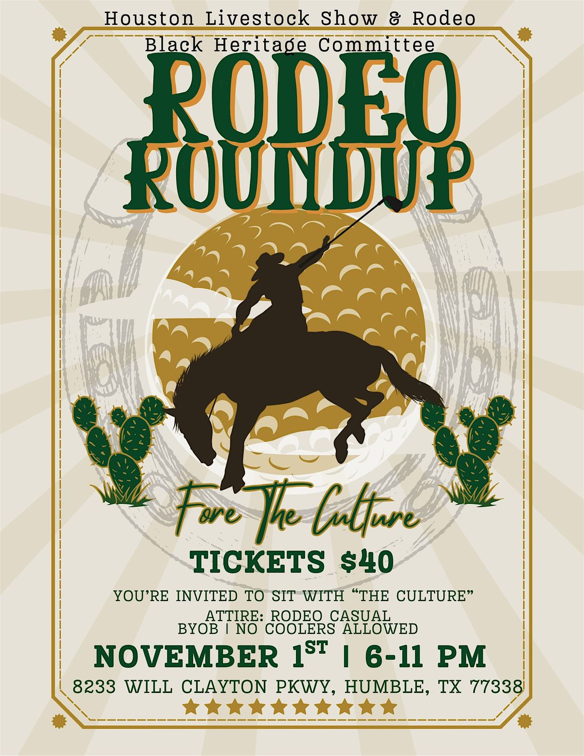 Rodeo Roundup w\/ Fore The Culture
