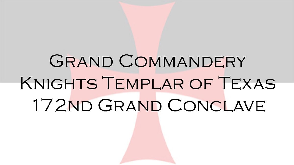 172nd Grand Conclave