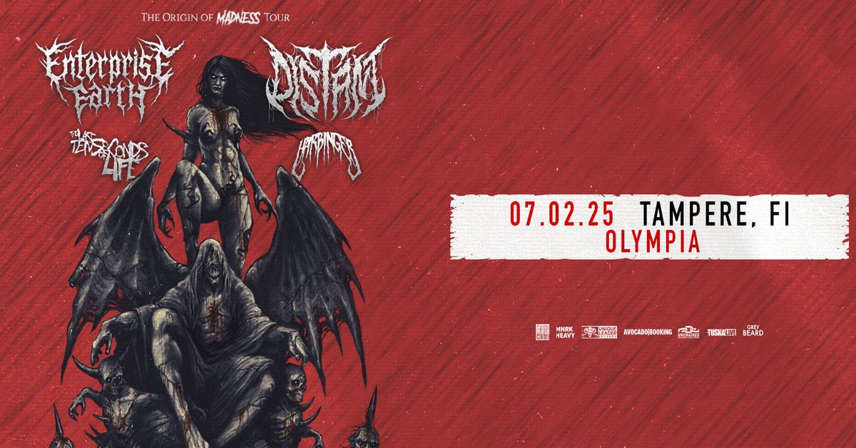 TuskaLive: Enterprise Earth (US) + Distant (NL), 7.2.2025, Olympia, Tampere