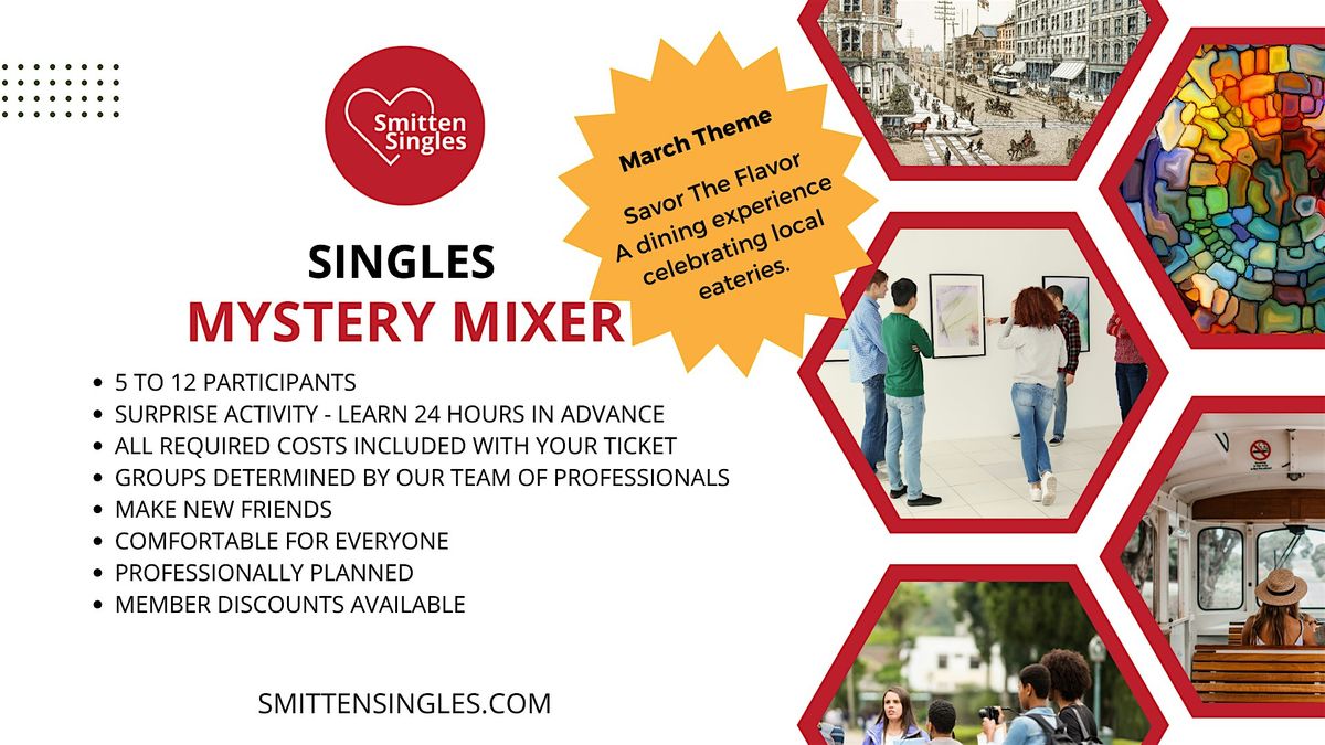 Singles Savor the Flavor Mixer - Omaha (March)