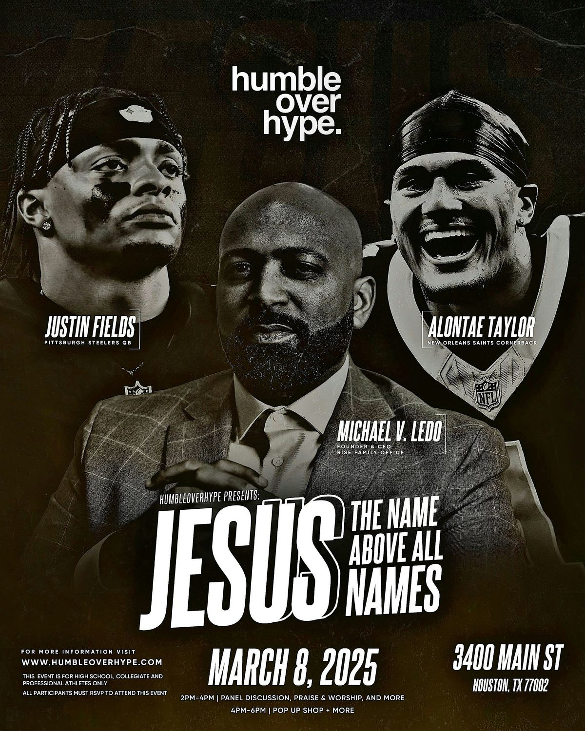 Humble over Hype: Jesus The Name Above All Names Event