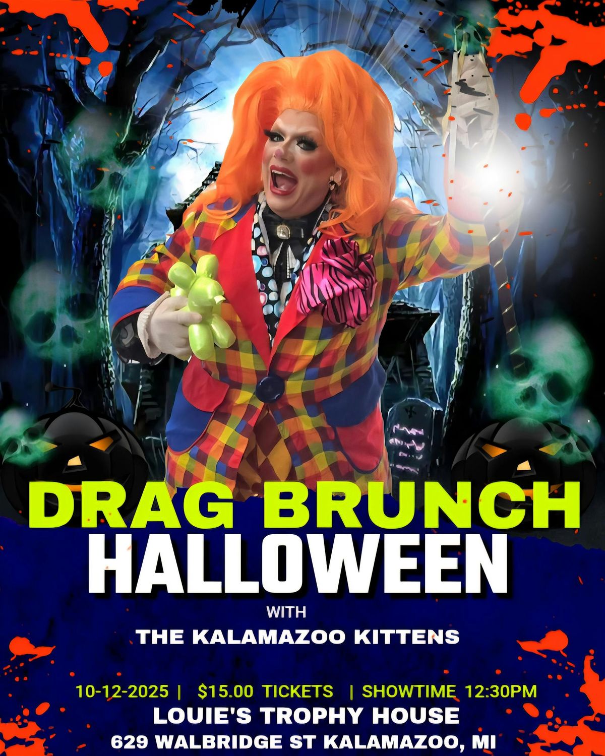 Halloween Drag Show at Louie's Trophy House