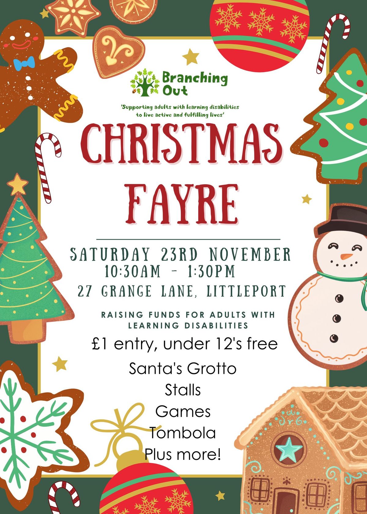 Branching Out Christmas Fayre