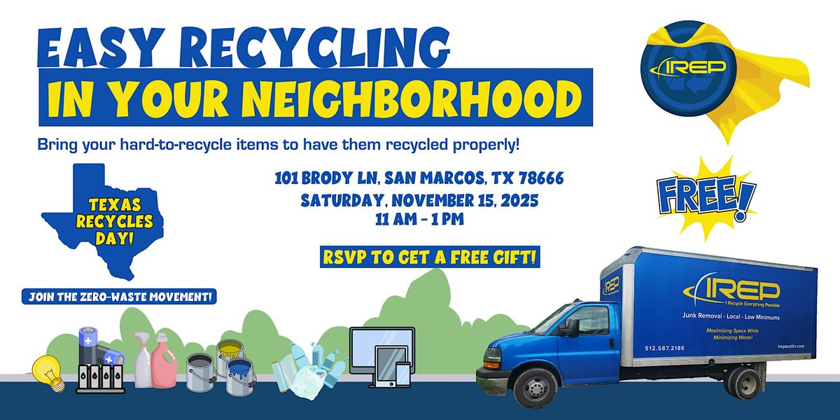 San Marcos Recycling Pickup