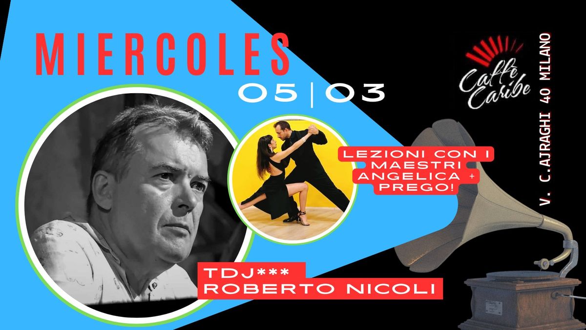 EL MIERCOLES TRADICIONAL DEL CARIBE CON TDJ ROBERTO NICOLI!