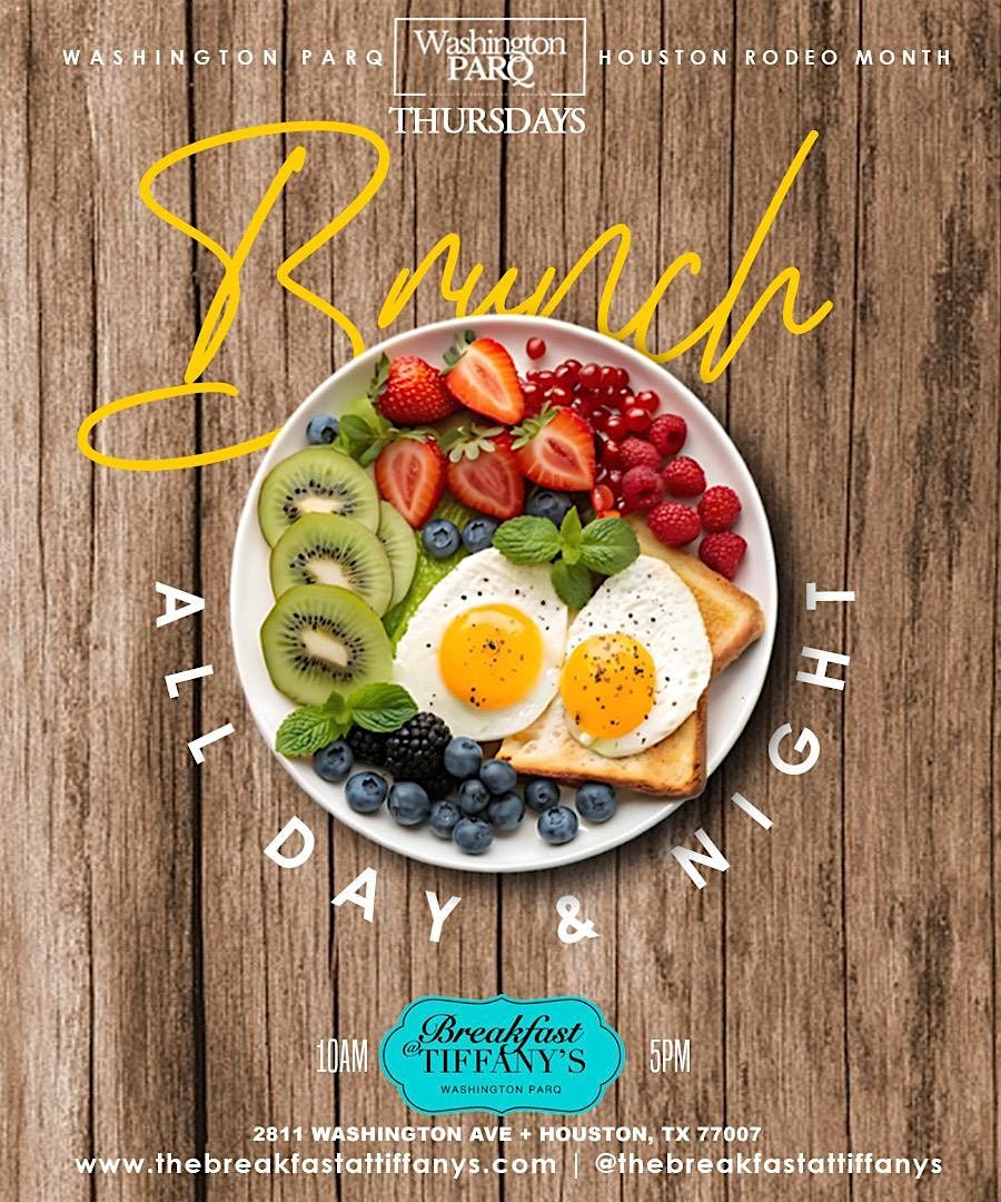 All Day Brunch at Breakfast At Tiffany's